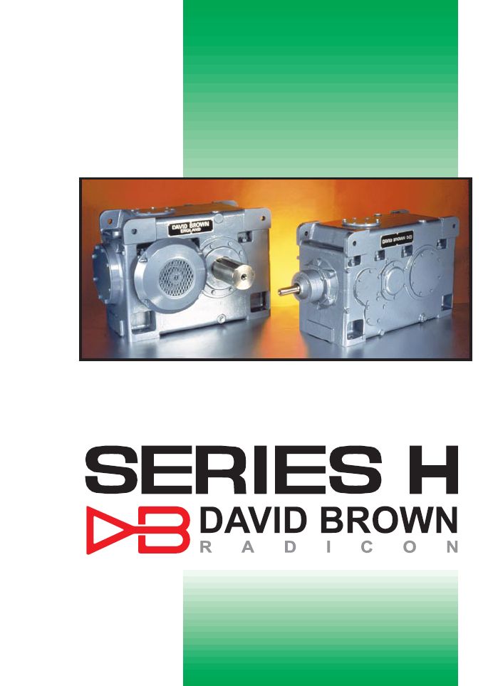 редуктор David Brown