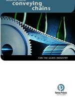 Зубчатая цепь стеклоформующей машины