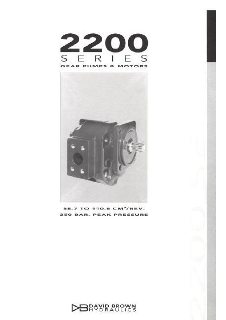 DB hydraulics насос