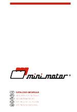 мотор-редуктор Minimotor