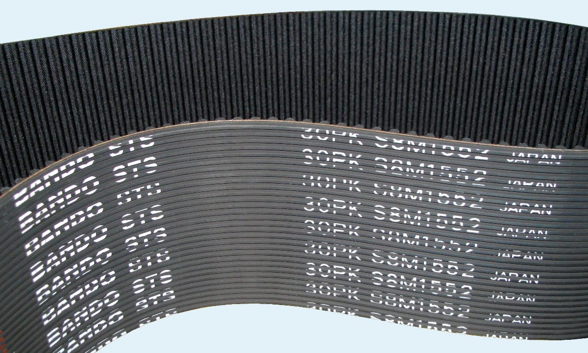 Привыдний пас для млина Зубчасто-поліклиновий пас Bando