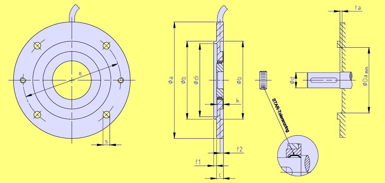 энкодер фланцевый