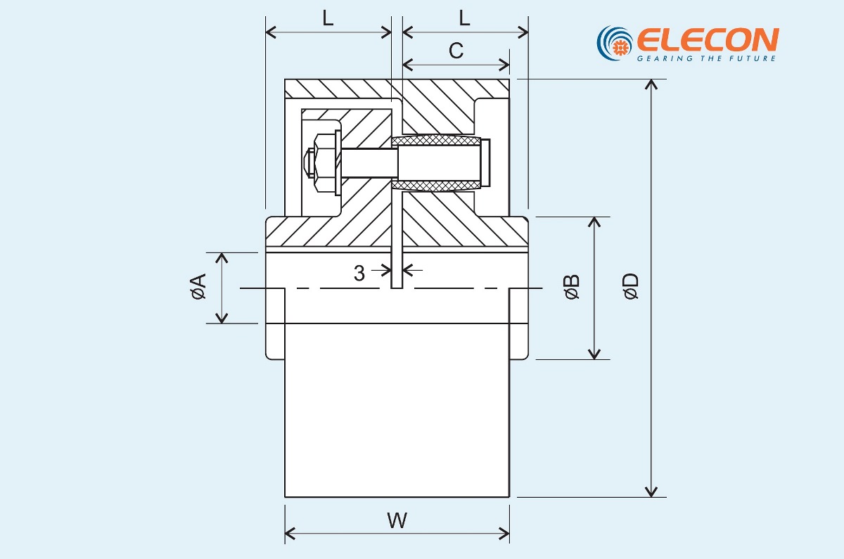 Муфта Elecon Elflex