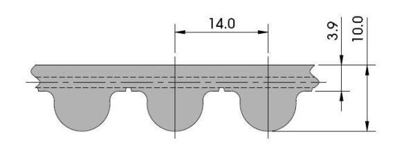 ремень HTD 14M