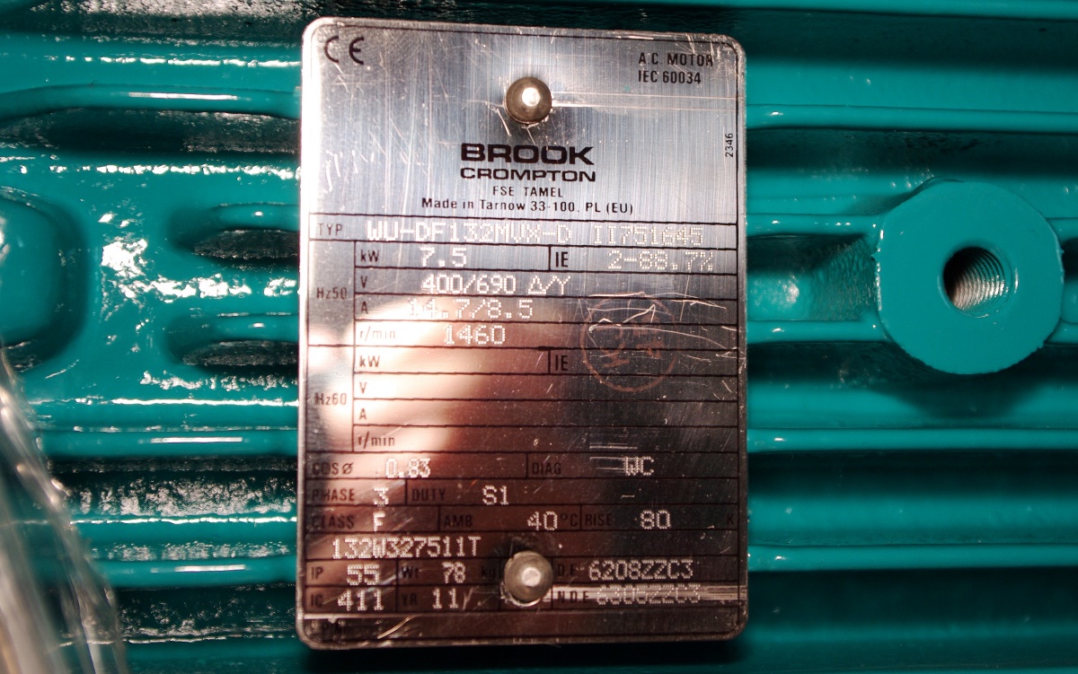 Мотор електричний трьохфазний Електродвигун