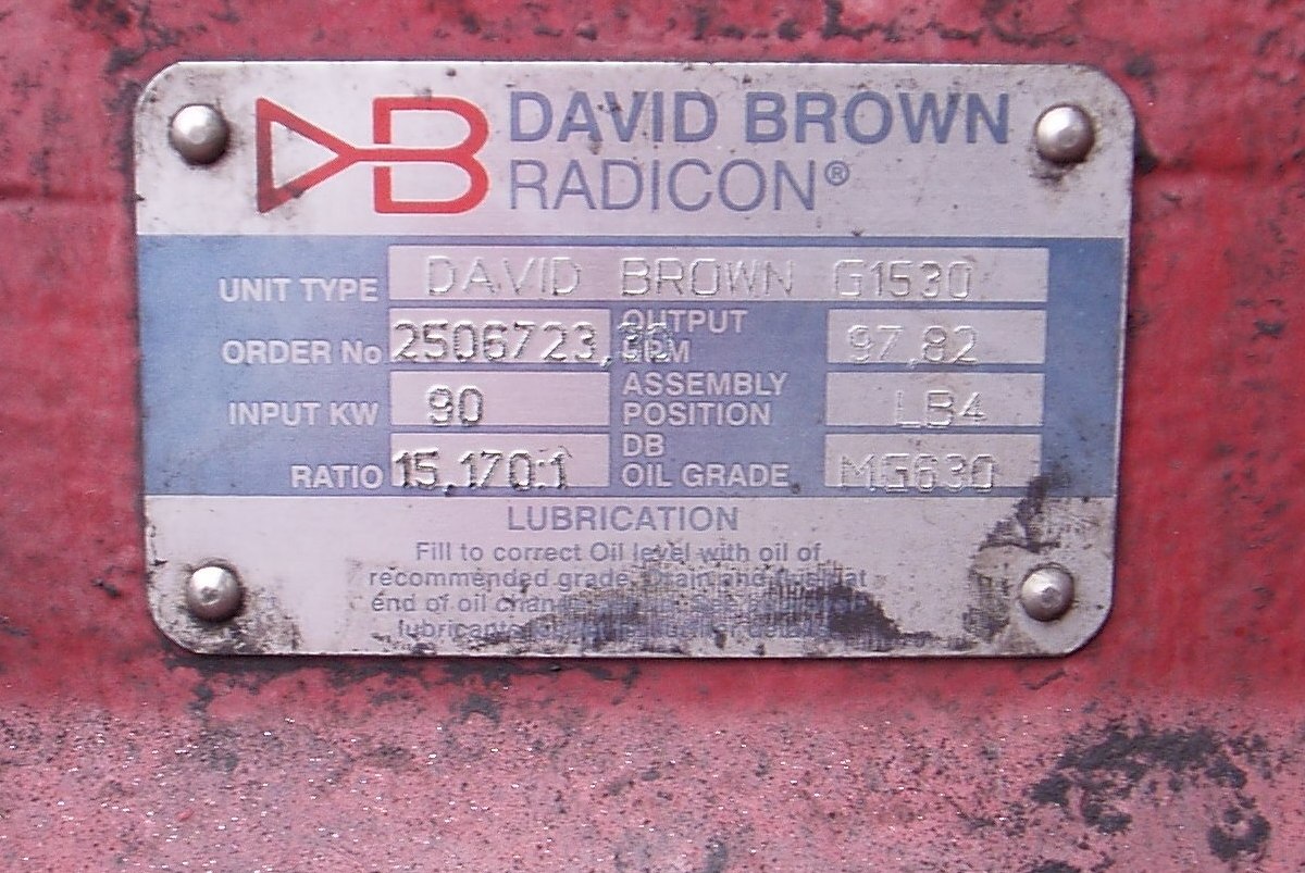 редуктор David Brown