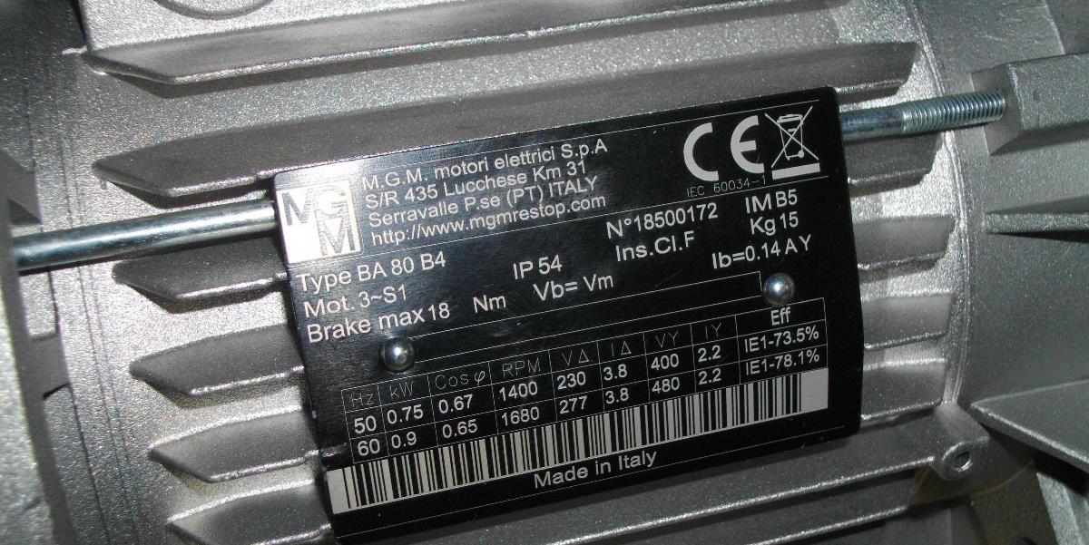 купить электродвигатель с тормозом