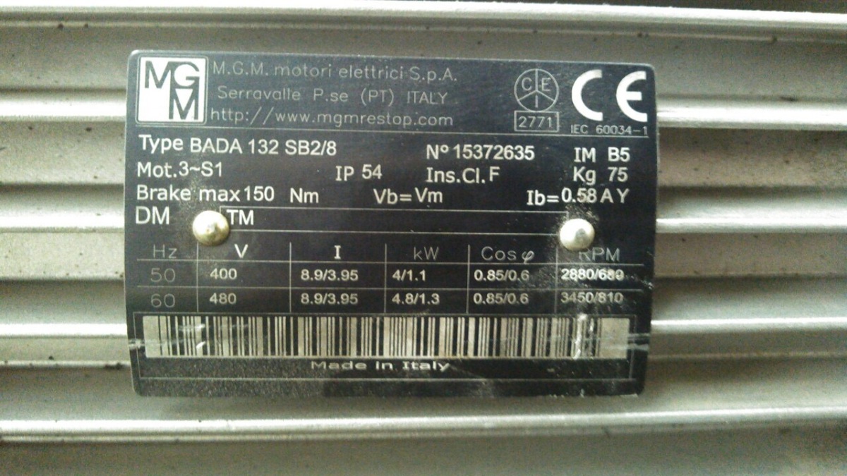 Электродвигатель MGM motori elettrici купить  в Украине
