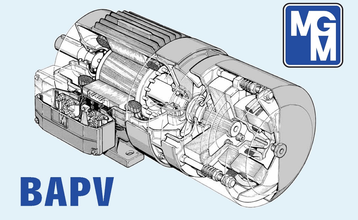 M.G.M. Motori elettrici електродвигун з гальмом