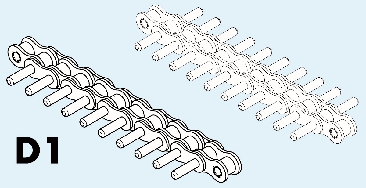 Цепь с аттачментом D1