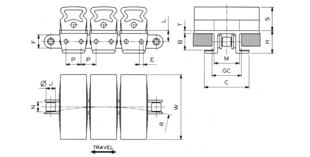 цепь снижателя