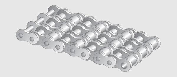 трёхрядная цепь ПР