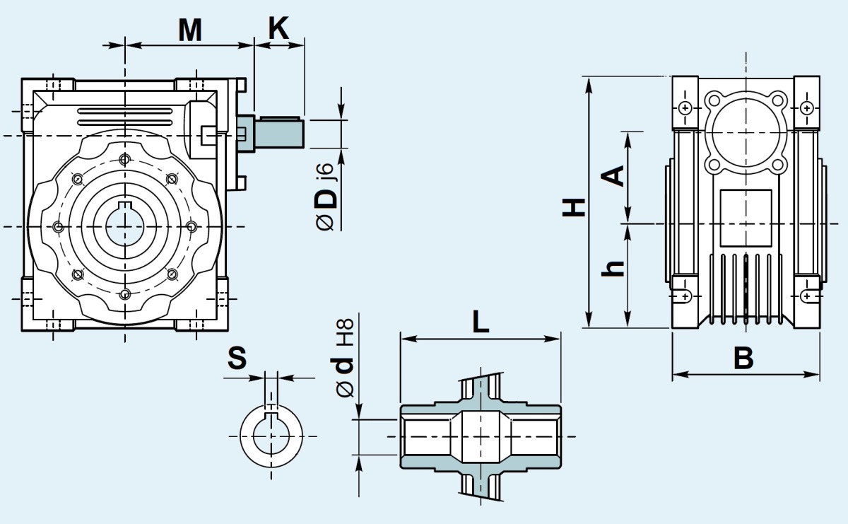 черв'ячний редуктор ціна