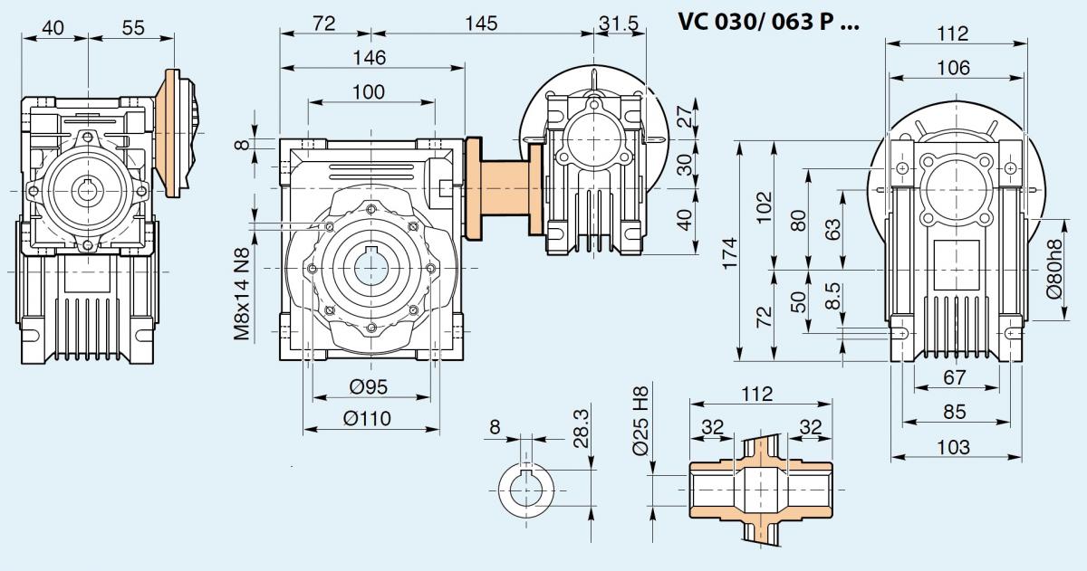 PGR редуктор