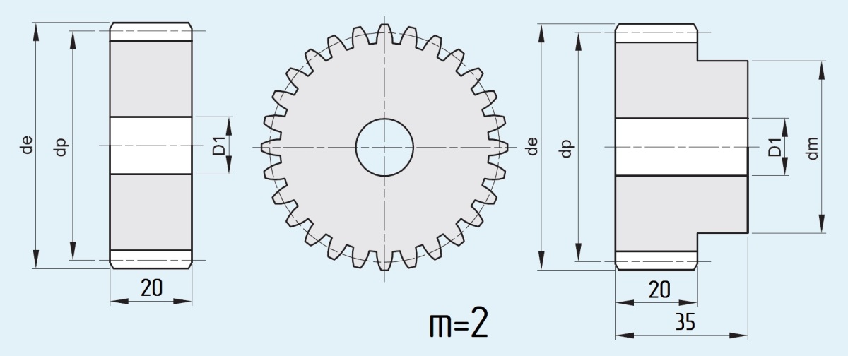 шестерня из нержавеющей стали