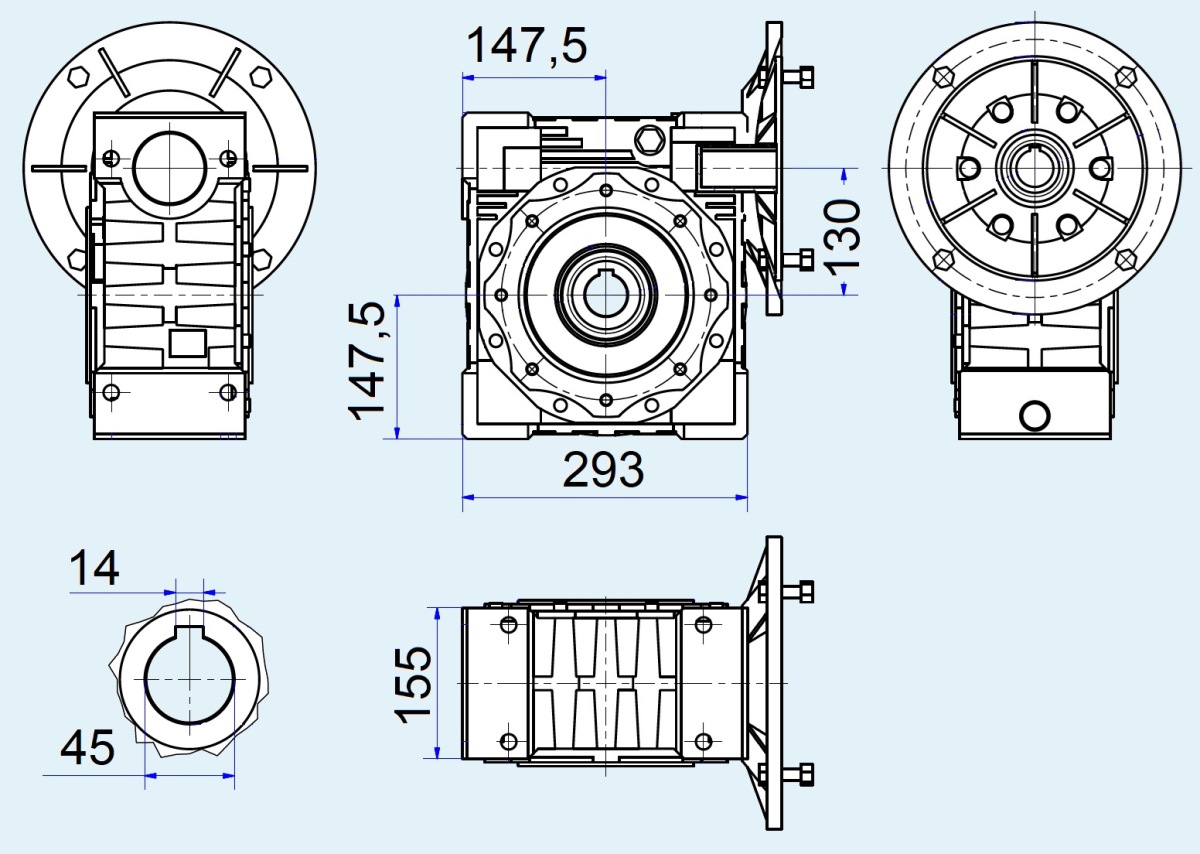 Euronorm JRSTS130 Chiaravalli CHM130