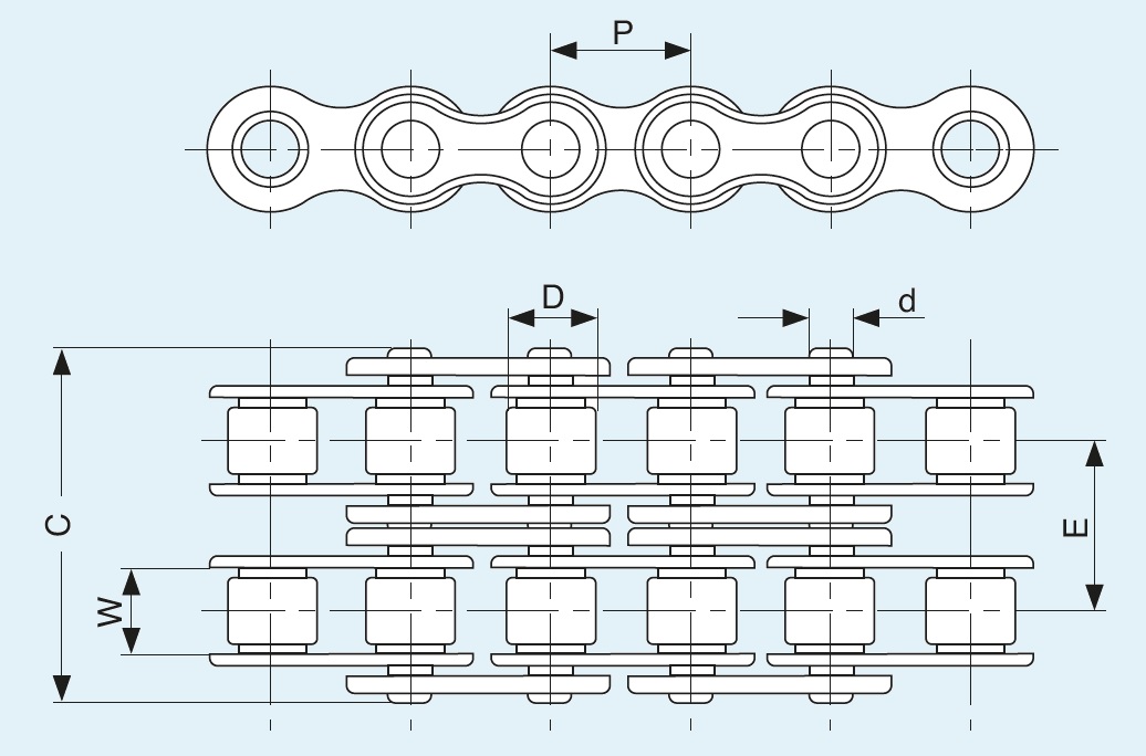 ланцюг привідний Sati