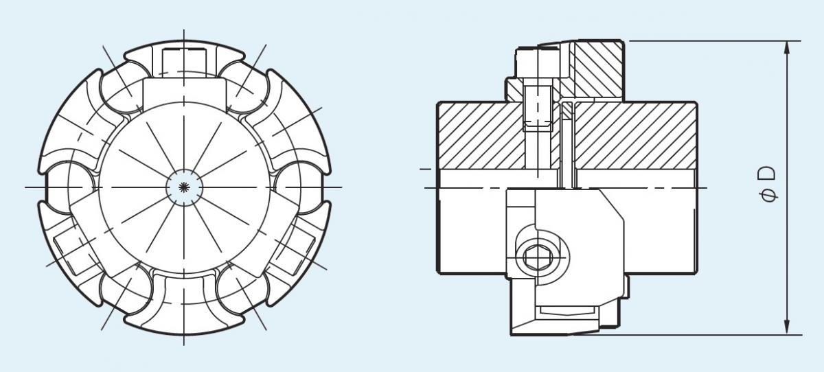 эластичная муфта