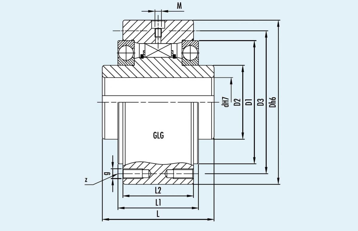 размеры обгонной муфты