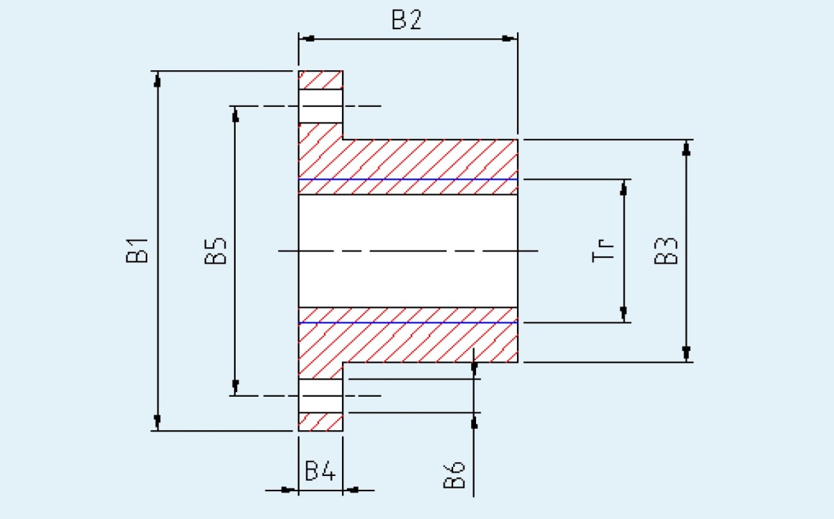 Гайка для ходового гвинта
