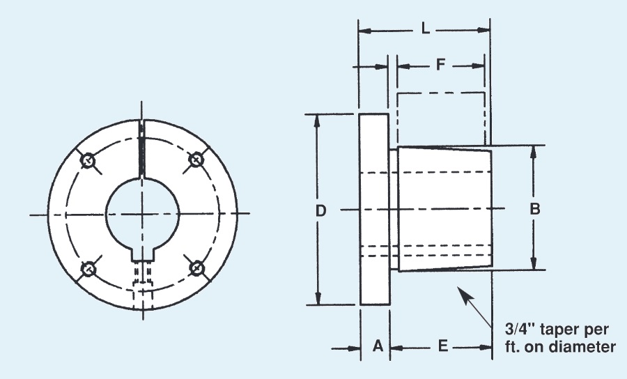 купить коническую втулку для шкива